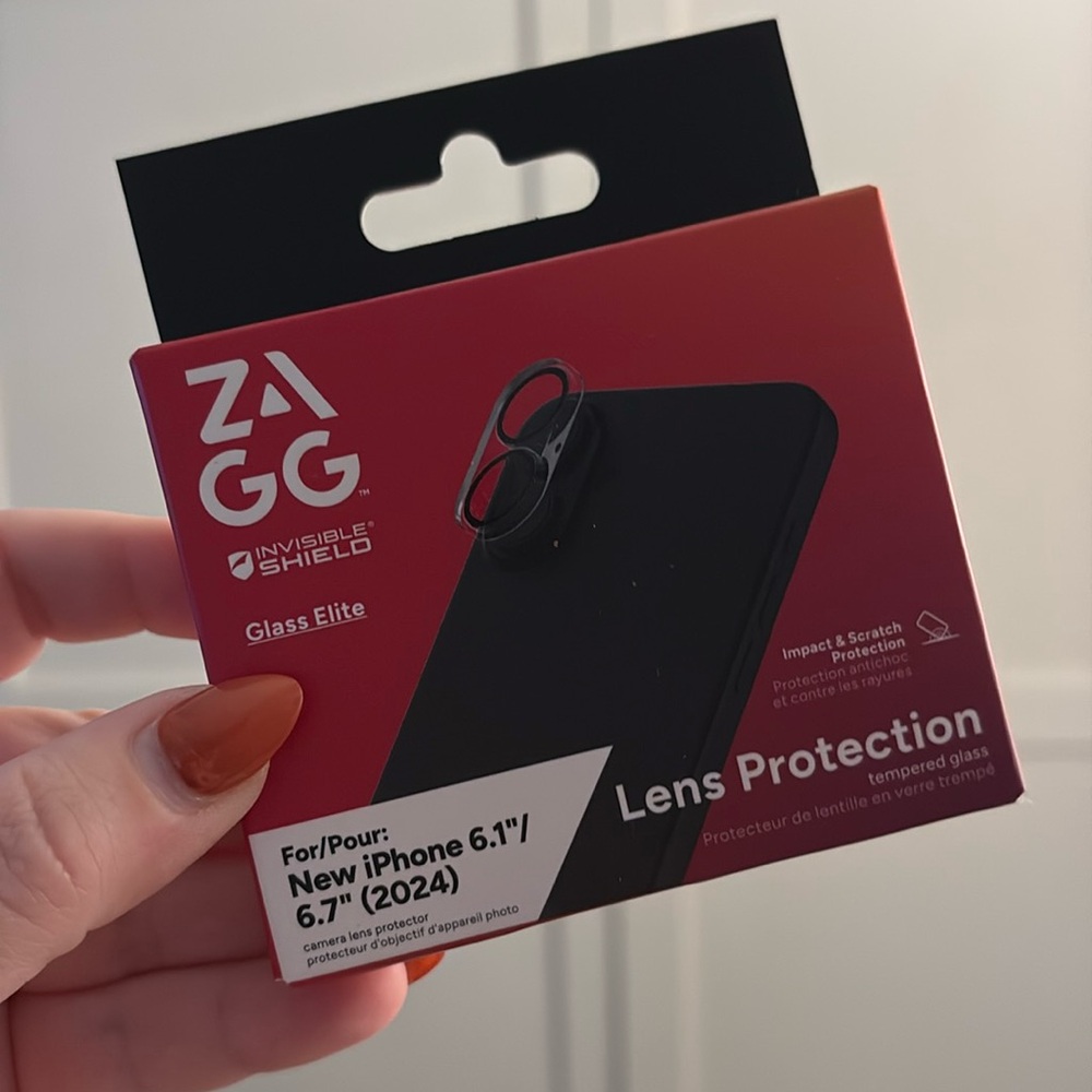Zagg NEW glass Camera Lens Protector - iphone 16